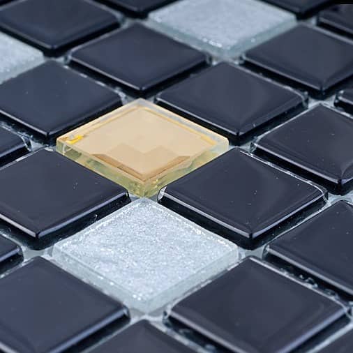 Стеклянная мозаика серия Diamond