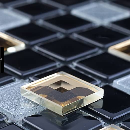 Стеклянная мозаика серия Diamond