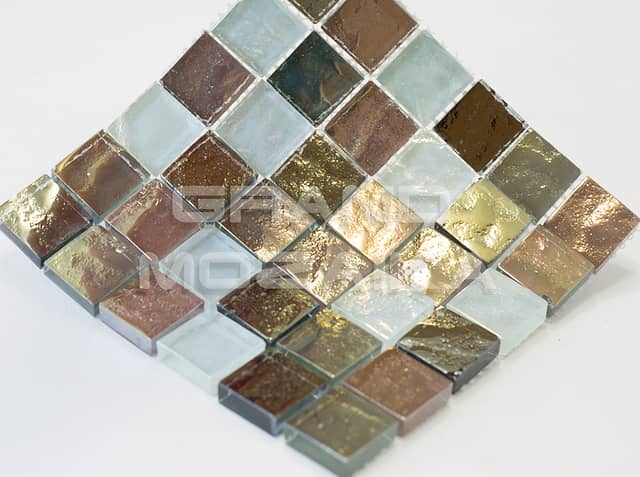 Стеклянная мозаика серия Metal-Glass