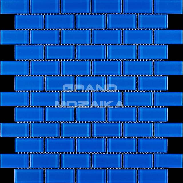 Стеклянная мозаика серия Plain (кирпичная кладка)