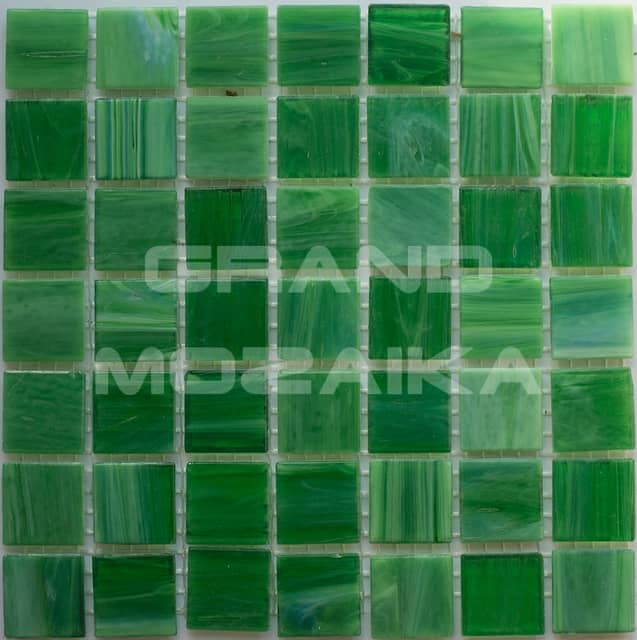 Стеклянная мозаика с добавлением смальты, серия Aurora