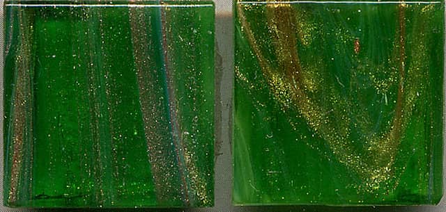 Стеклянная мозаика с добавлением смальты, серия Aurora