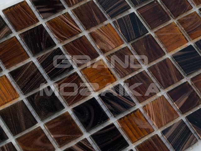 Стеклянная мозаика, серия Mix HG (на сетке)