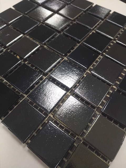 Стеклянная мозаика с перламутром, серия Iridium