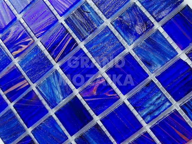 Стеклянная мозаика, серия Mix HG (на сетке)