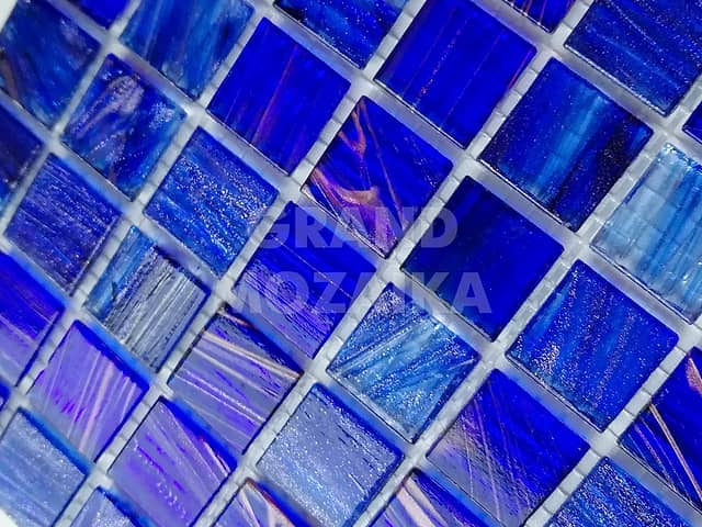 Стеклянная мозаика, серия Mix HG (на сетке)