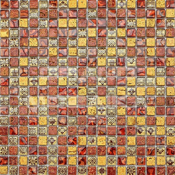 Мозаика из стекла и камня, серия Exclusive Altra