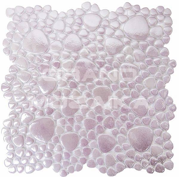 Мозаика из прессованного стекла Морские камушки