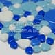 Мозаика из прессованного стекла Морские камушки