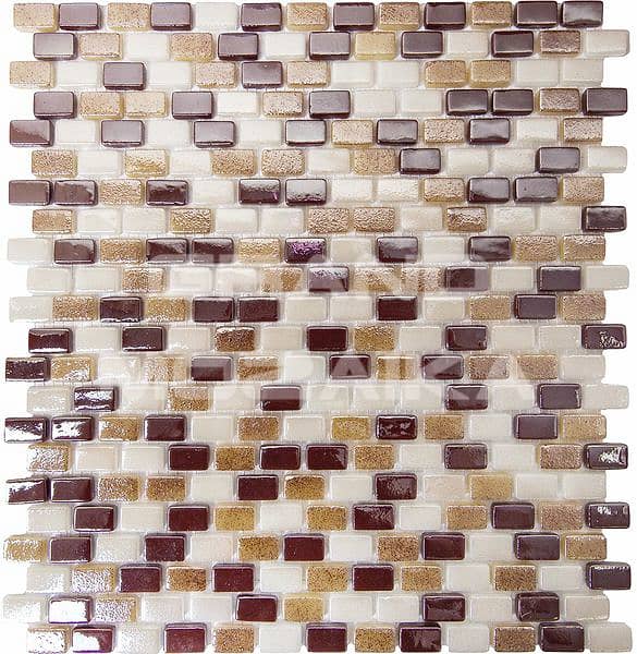 Высокоглянцевая стеклянная мозаика