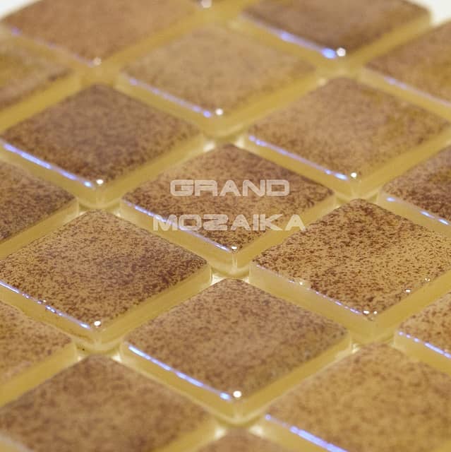 Высокоглянцевая стеклянная мозаика