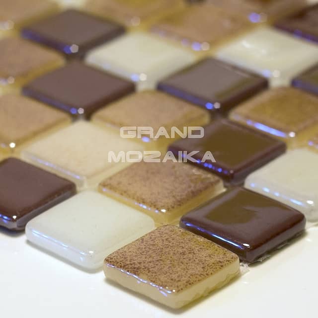 Высокоглянцевая стеклянная мозаика