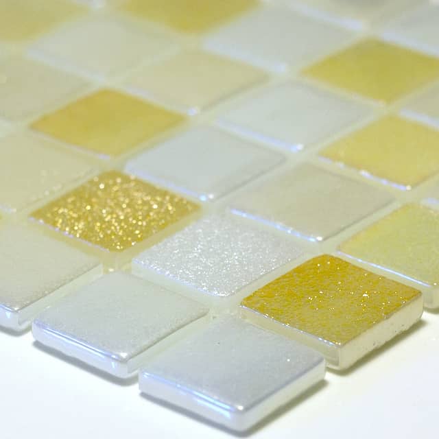 Высокоглянцевая стеклянная мозаика