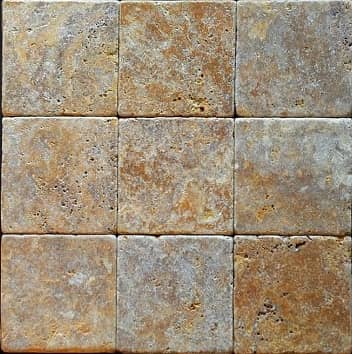 Плитка из травертина, серии Antic