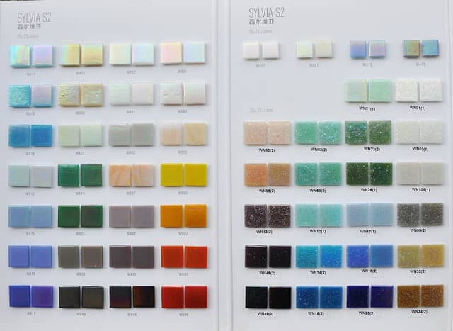 Стеклянная мозаика, серия Rainbow (WN62)