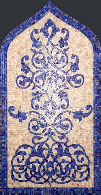 Панно из стеклянной мозаики \