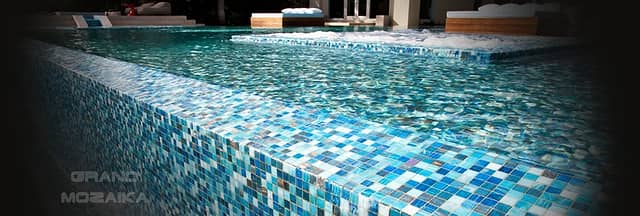 Стеклянная мозаика, серия Mix Trend