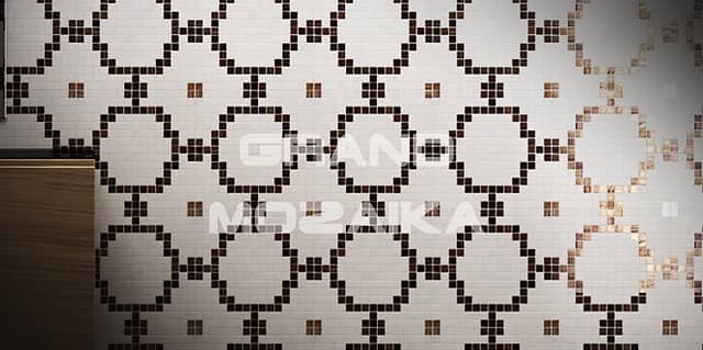 Обои из мозаики, серия Wallpaper