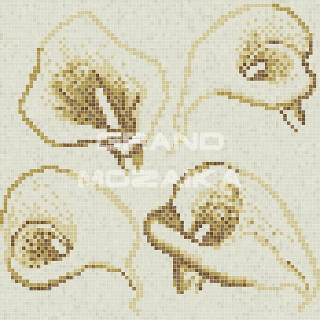 Обои из мозаики, серия Wallpaper