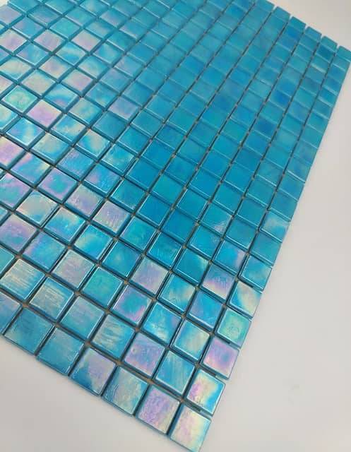 Стеклянная мозаика с перламутром, серия Galaxy (WJ12)