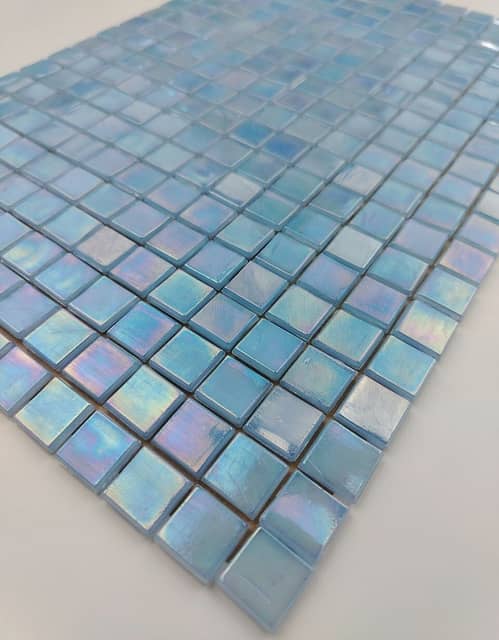 Стеклянная мозаика с перламутром, серия Galaxy (WJ13)