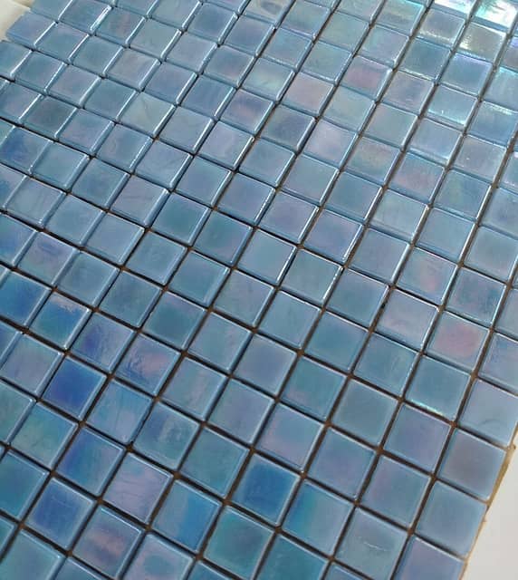 Стеклянная мозаика с перламутром, серия Galaxy (WJ15)