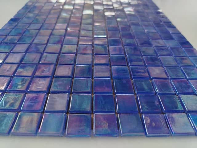 Стеклянная мозаика с перламутром, серия Galaxy (WJ18)