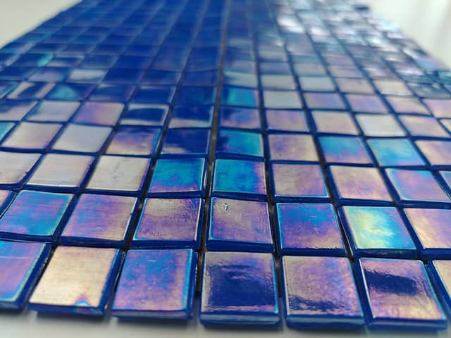 Стеклянная мозаика с перламутром, серия Galaxy (WJ19)