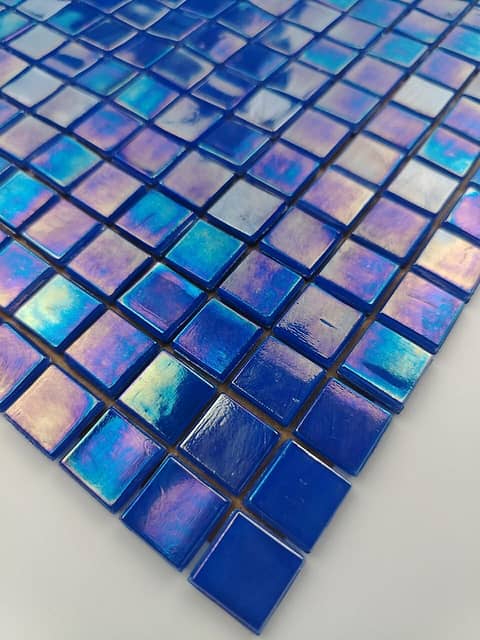 Стеклянная мозаика с перламутром, серия Galaxy (WJ19)