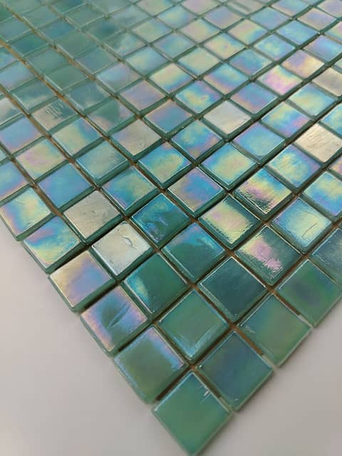 Стеклянная мозаика с перламутром, серия Galaxy (WJ23)