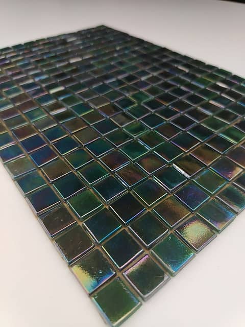 Стеклянная мозаика с перламутром, серия Galaxy (WJ28)