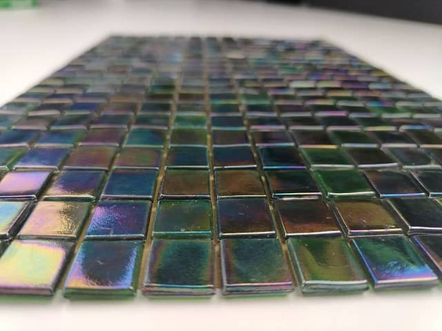 Стеклянная мозаика с перламутром, серия Galaxy (WJ28)