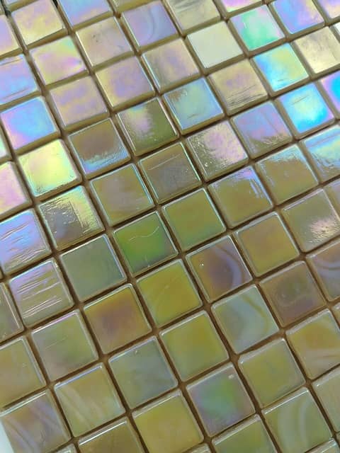 Стеклянная мозаика с перламутром, серия Galaxy (WJ34)