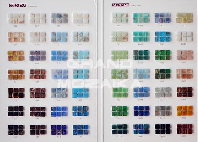 Стеклянная мозаика, серия Goldstar (G03)