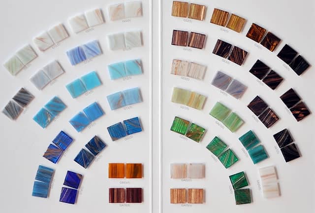 Стеклянная мозаика, серия Goldstar (GA10)