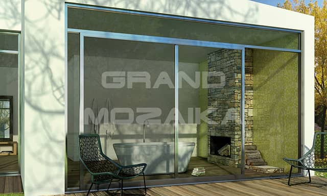 Стеклянная мозаика, серия Lux