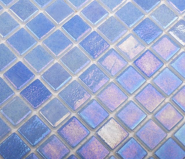 Стеклянная мозаика с перламутром, серия Shell