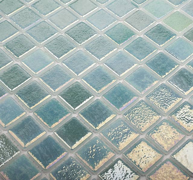 Стеклянная мозаика с перламутром, серия Shell