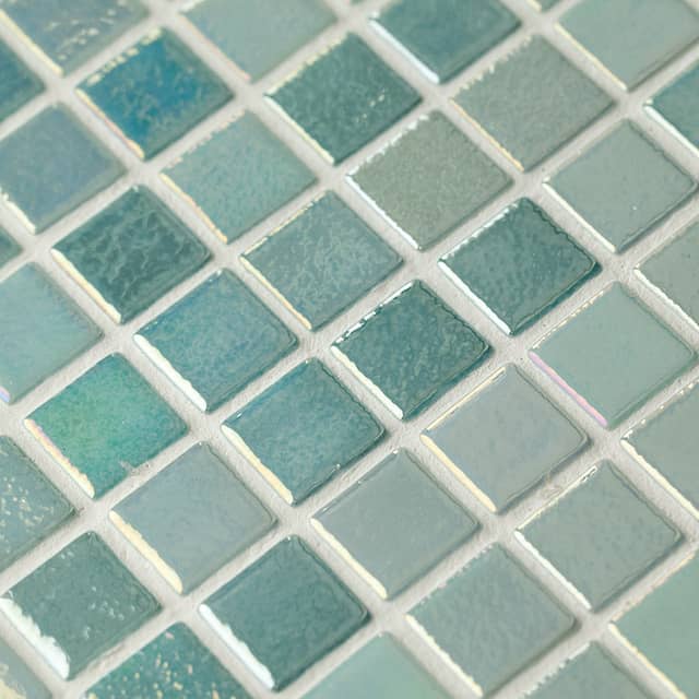 Стеклянная мозаика с перламутром, серия Shell