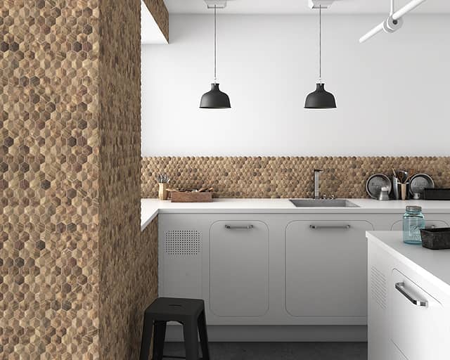 Стеклянная мозаика, серия Wood Glass