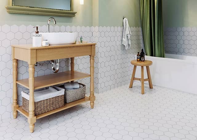 Мозаика из керамогранита, серия Homework