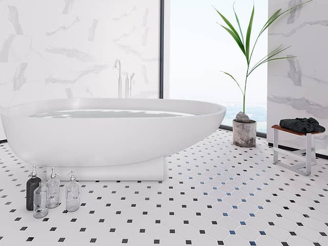 Мозаика из керамогранита, серия Homework