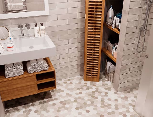 Противоскользящая шестиугольная мозаика из керамогранита, серия Homework