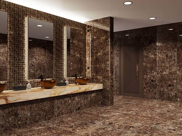 Плитка из керамогранита под мрамор, серия Oasis