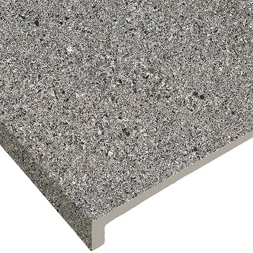 Ступень фронтальная из клинкера 33x120, серия Milan Gris
