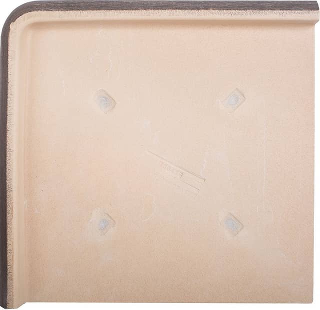 Ступень угловая из клинкера 33x33x4, серия Forest Moka