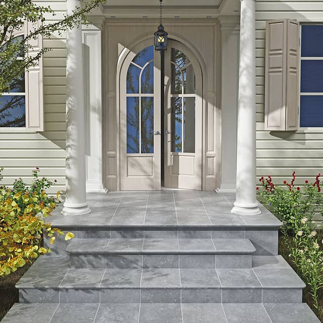 Ступень фронтальная из клинкера 33x33x4, серия Stone V