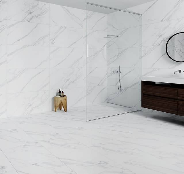 Плитка из керамогранита под мрамор, серия Silk