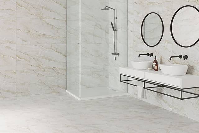 Плитка из керамогранита под мрамор, серия Silk