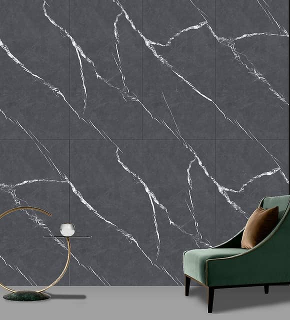 Плитка из керамогранита под мрамор, серия Silk